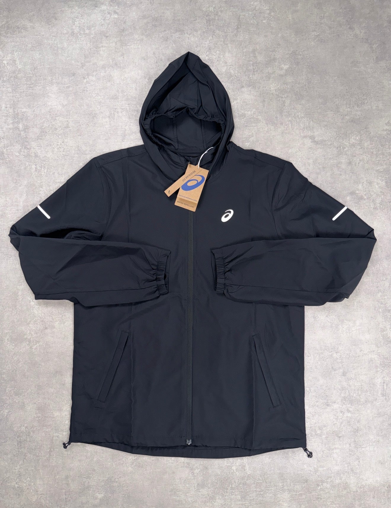 ASICS Sport Run Hood Jacket (Performance Black)