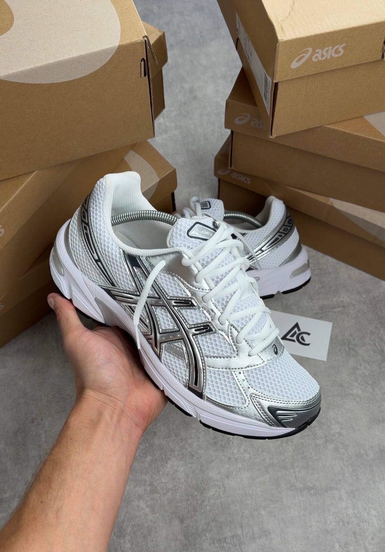 ASICS Gel-1130 (White / Pure Silver)