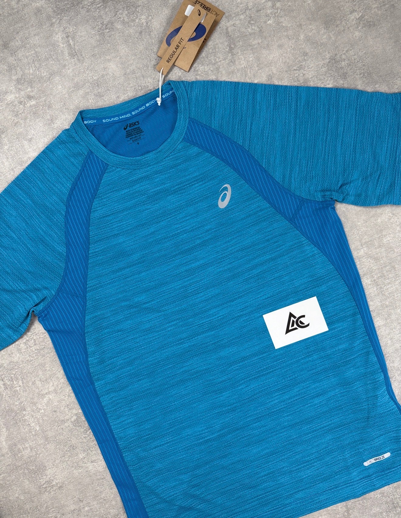 ASICS Road T-Shirt (Aegean Blue)