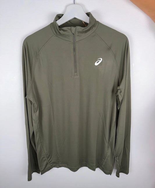 ASICS Sport QZ Top (Mantle Green)