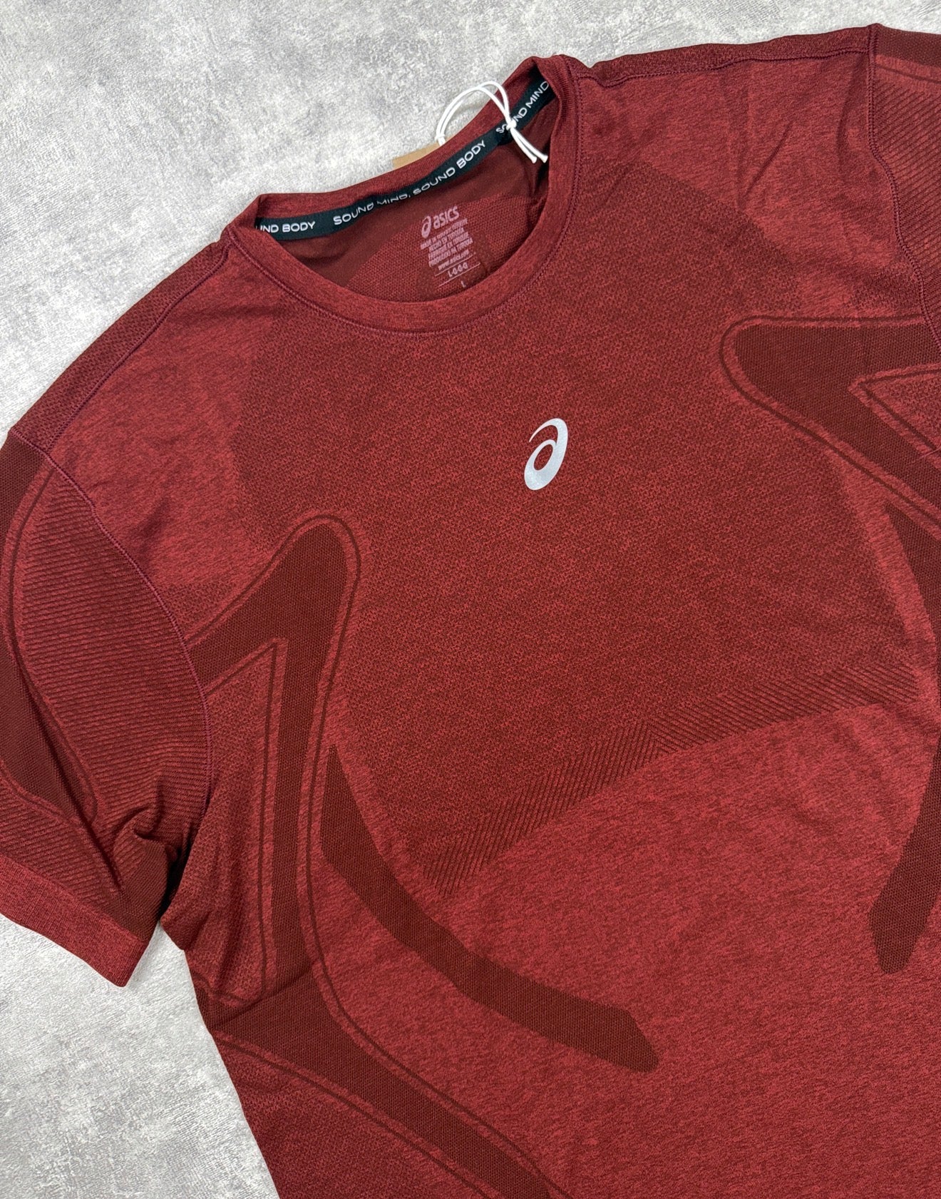 ASICS Seamless T-Shirt (Dark Planet Red)