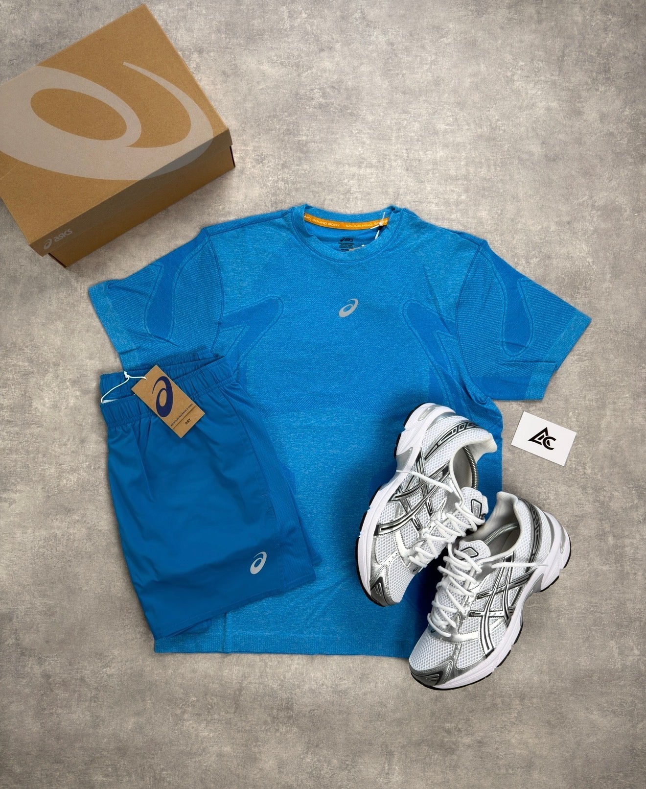ASICS Seamless Set (Aegean Blue)
