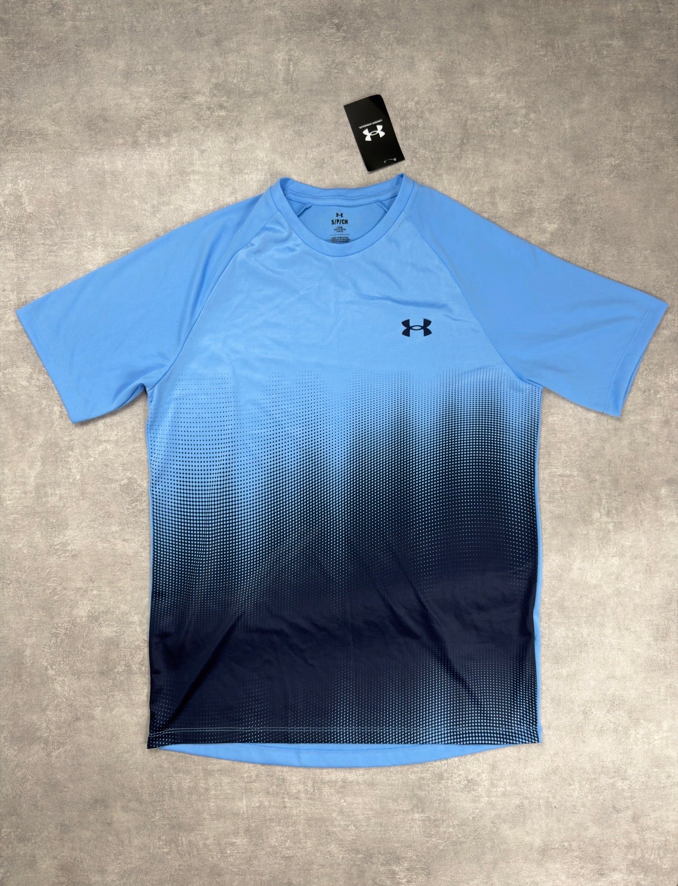 UNDER ARMOUR Tech Fade T-Shirt (Blue)