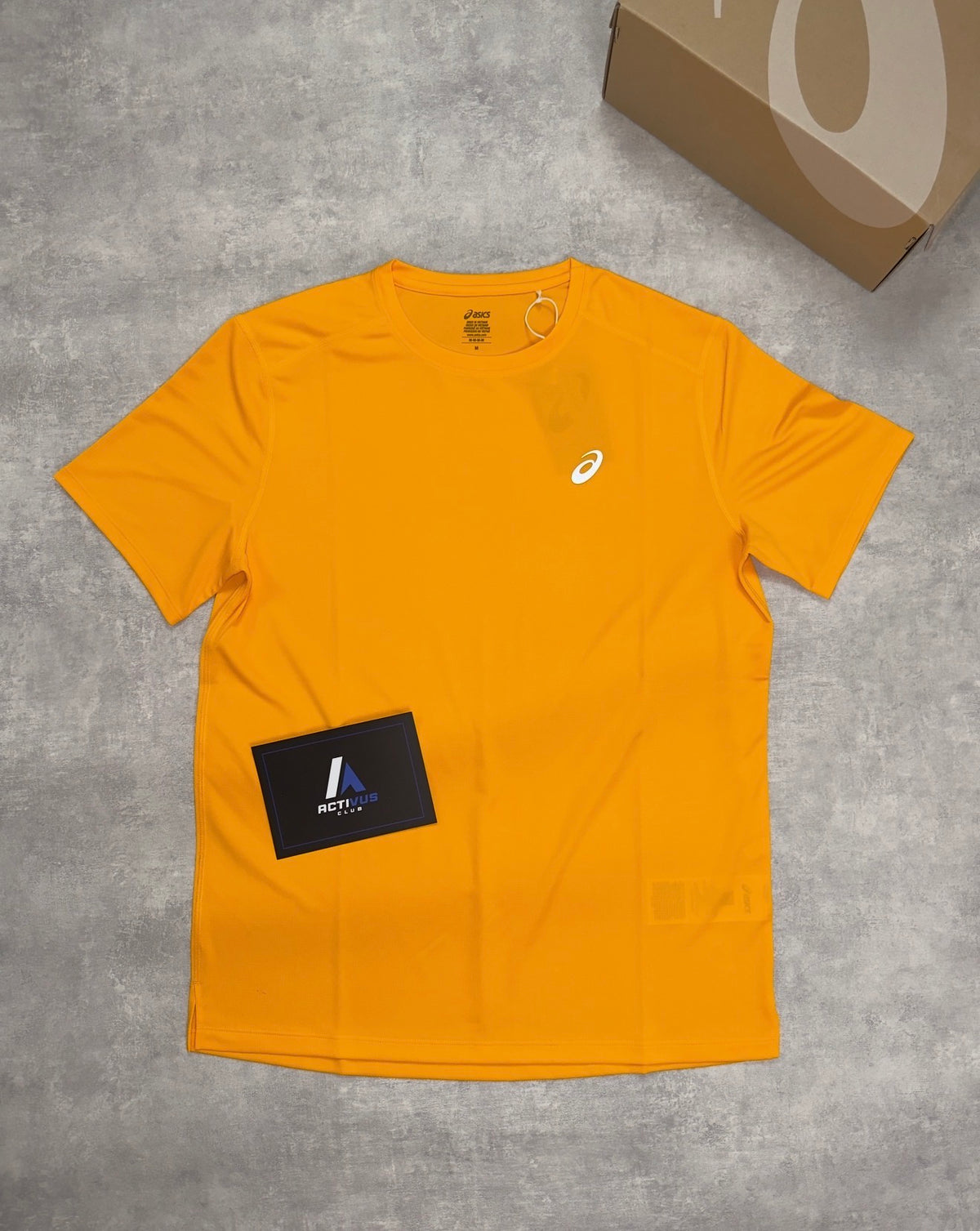 ASICS CORE SS TOP (YAMABUKI ORANGE)