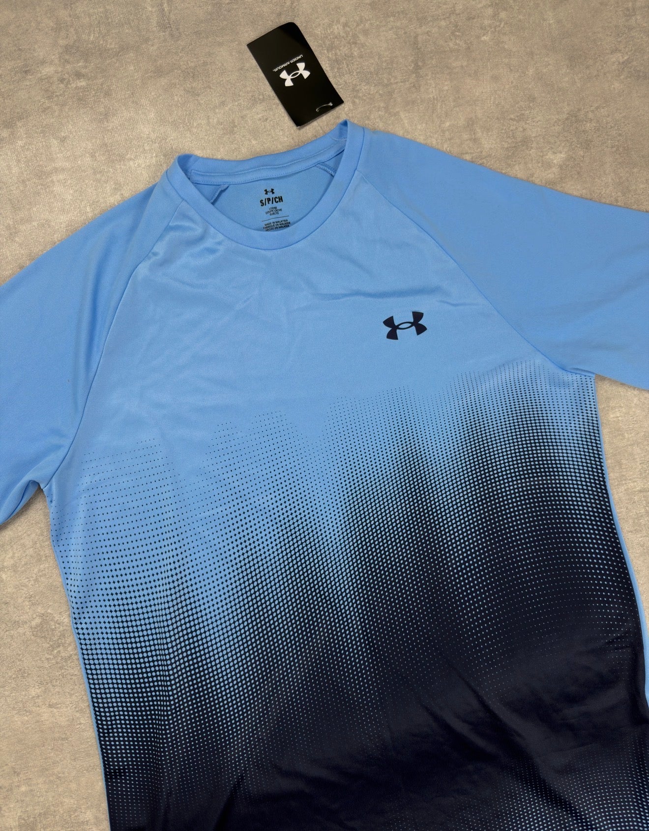 UNDER ARMOUR Tech Fade T-Shirt (Blue)
