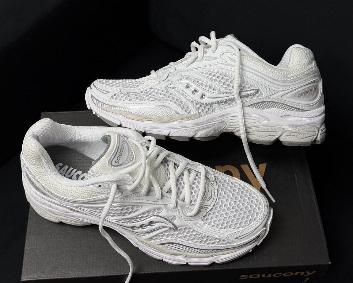 Saucony Progrid Omni 9 (White Silver)