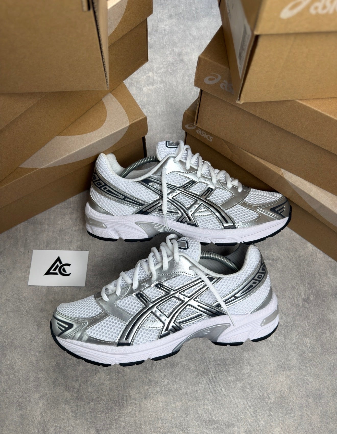 ASICS Gel-1130 (White / Pure Silver)